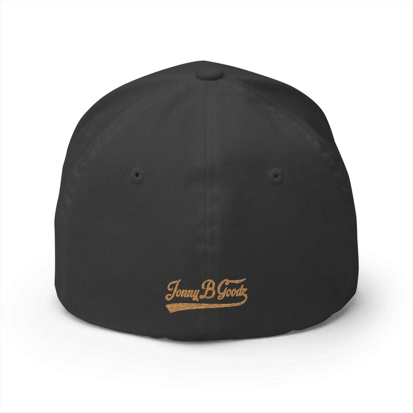 B. Good Fitted Gold Embroidered Cap