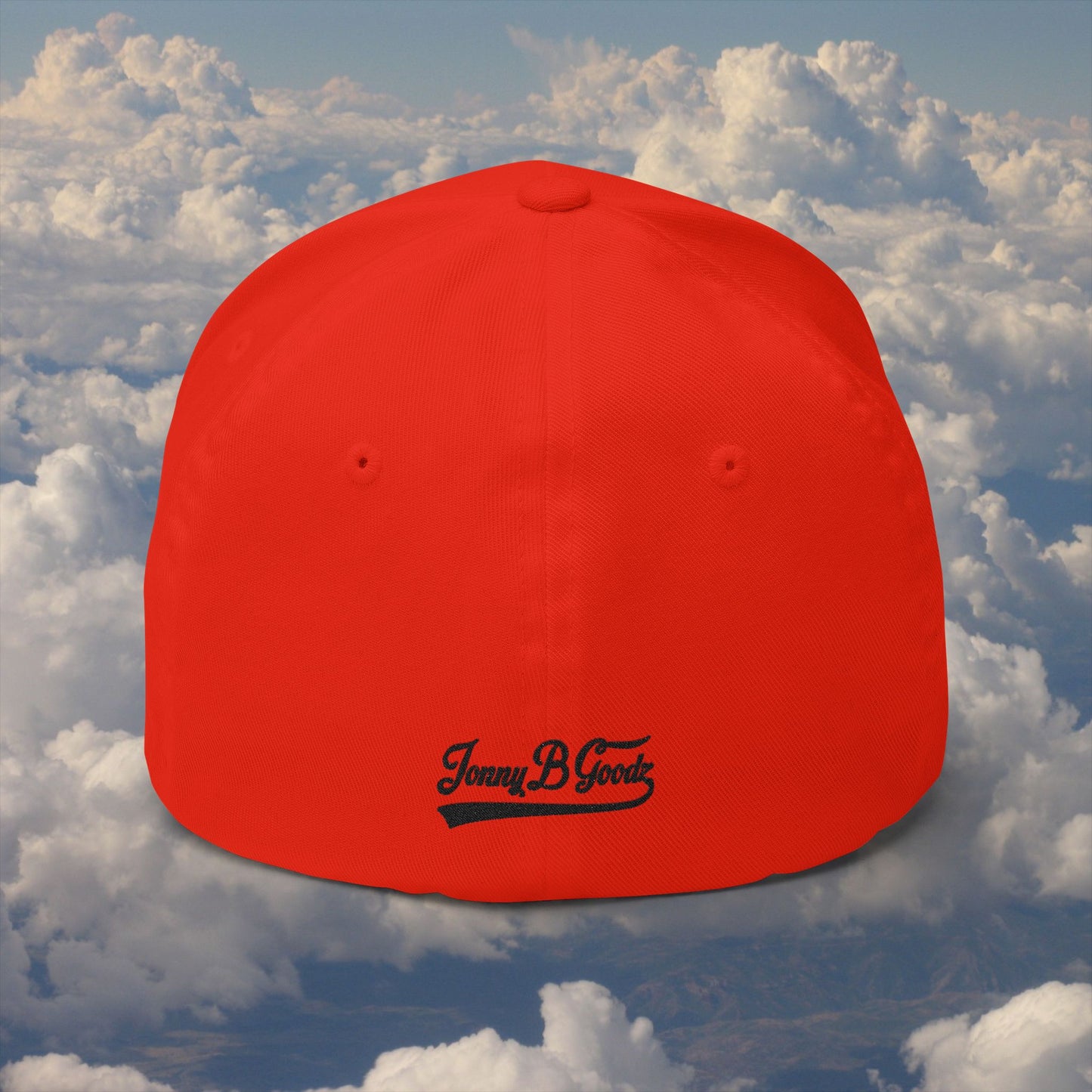 Whatupdoe Black Lettering in Embroidered Fitted Cap in Various Color Combinations