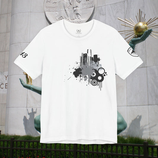 Detroit Grunge 313 Detroit Roots Unisex Jersey Short Sleeve Tee
