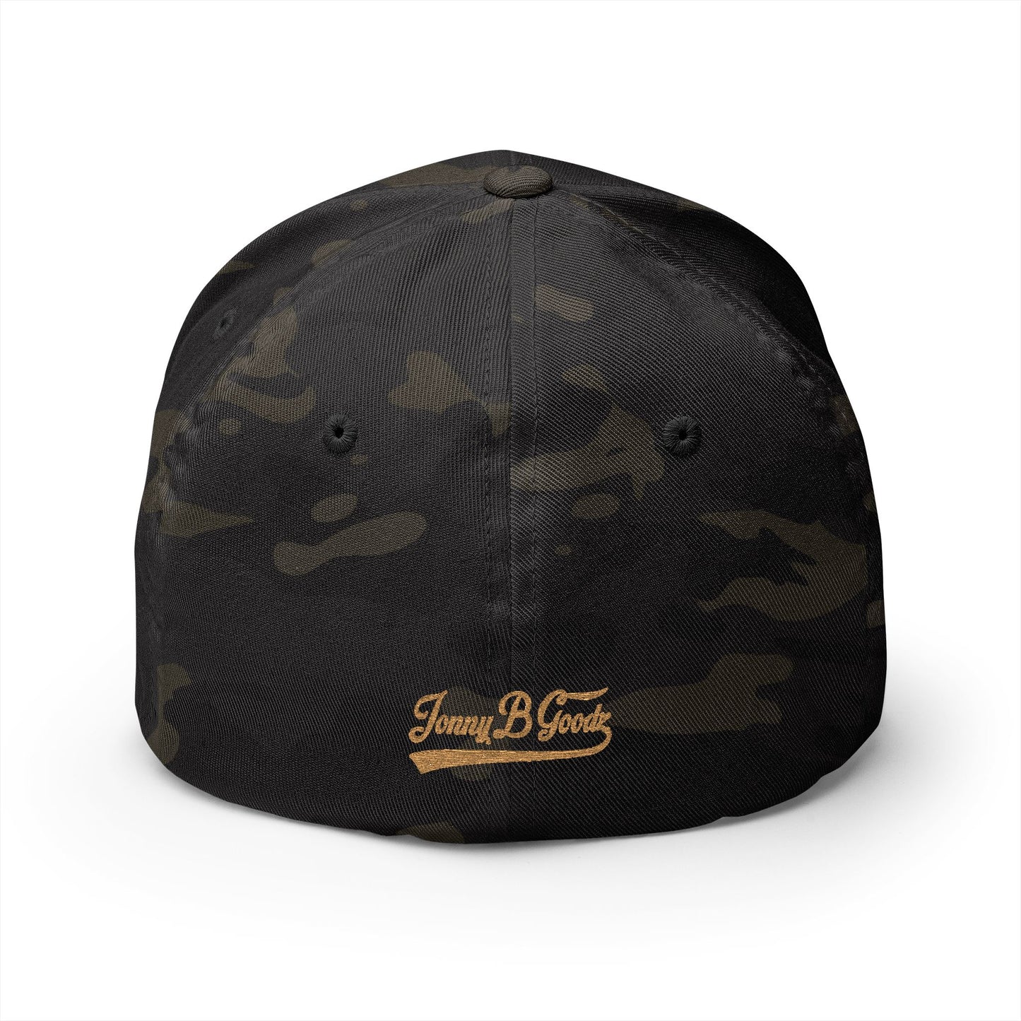 B. Good Fitted Gold Embroidered Cap