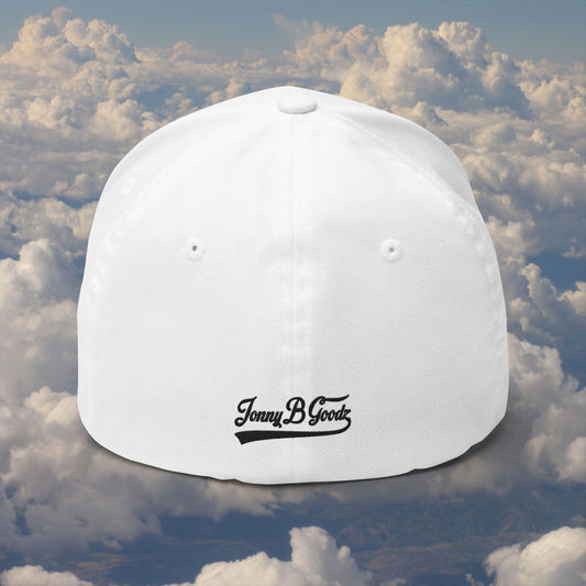 Whatupdoe Black Lettering in Embroidered Fitted Cap in Various Color Combinations