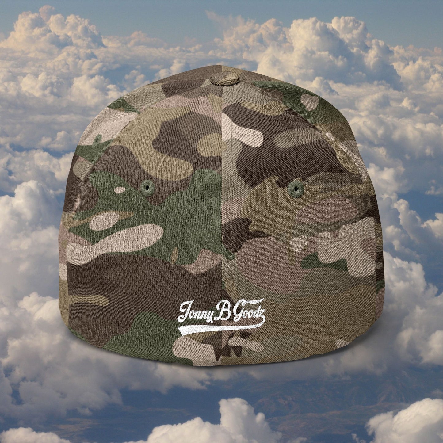 Whatupdoe White Lettering in Embroidered Fitted Cap in Various Color Combinations