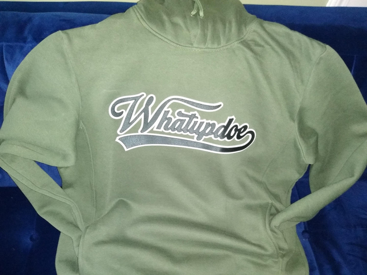 Whatupdoe Sweatshirt Pullover Hoodie