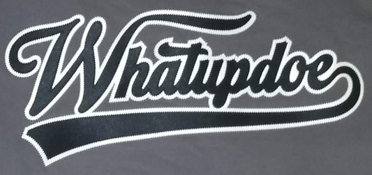 Detroit Whatupdoe Unisex Gray & Black Sim-Stitch T-Shirt