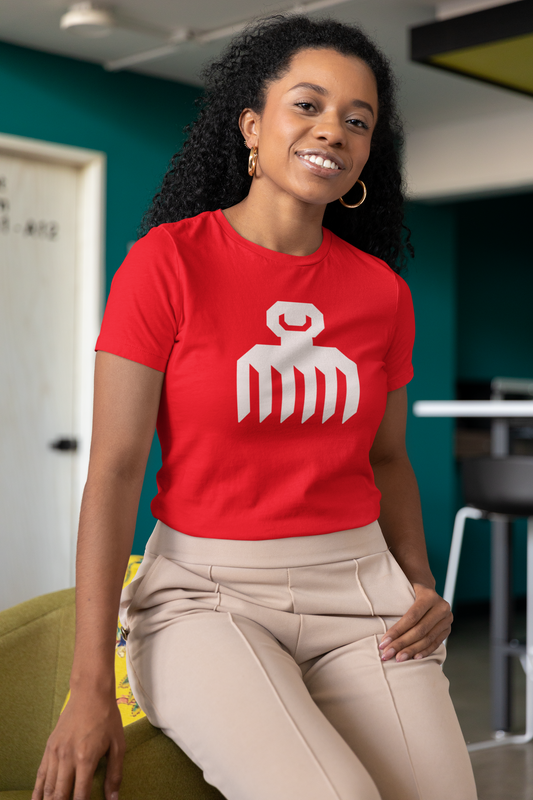 Women's Duafe Adinkra Symbol Tee