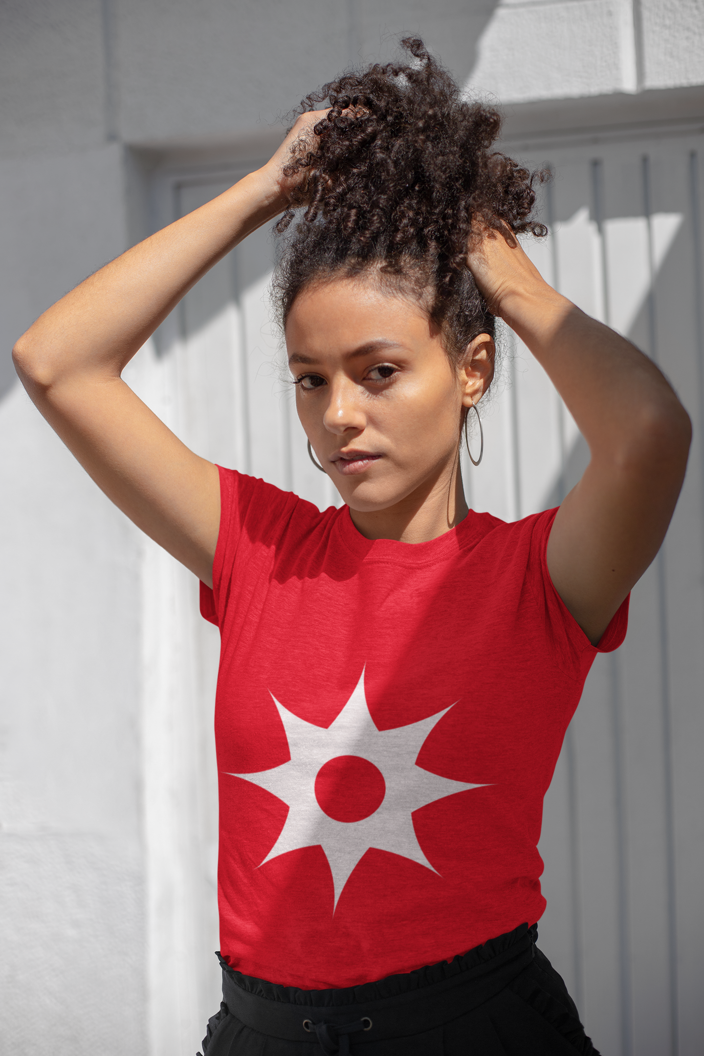 Women's Nsoromma Adinkra Symbol Tee