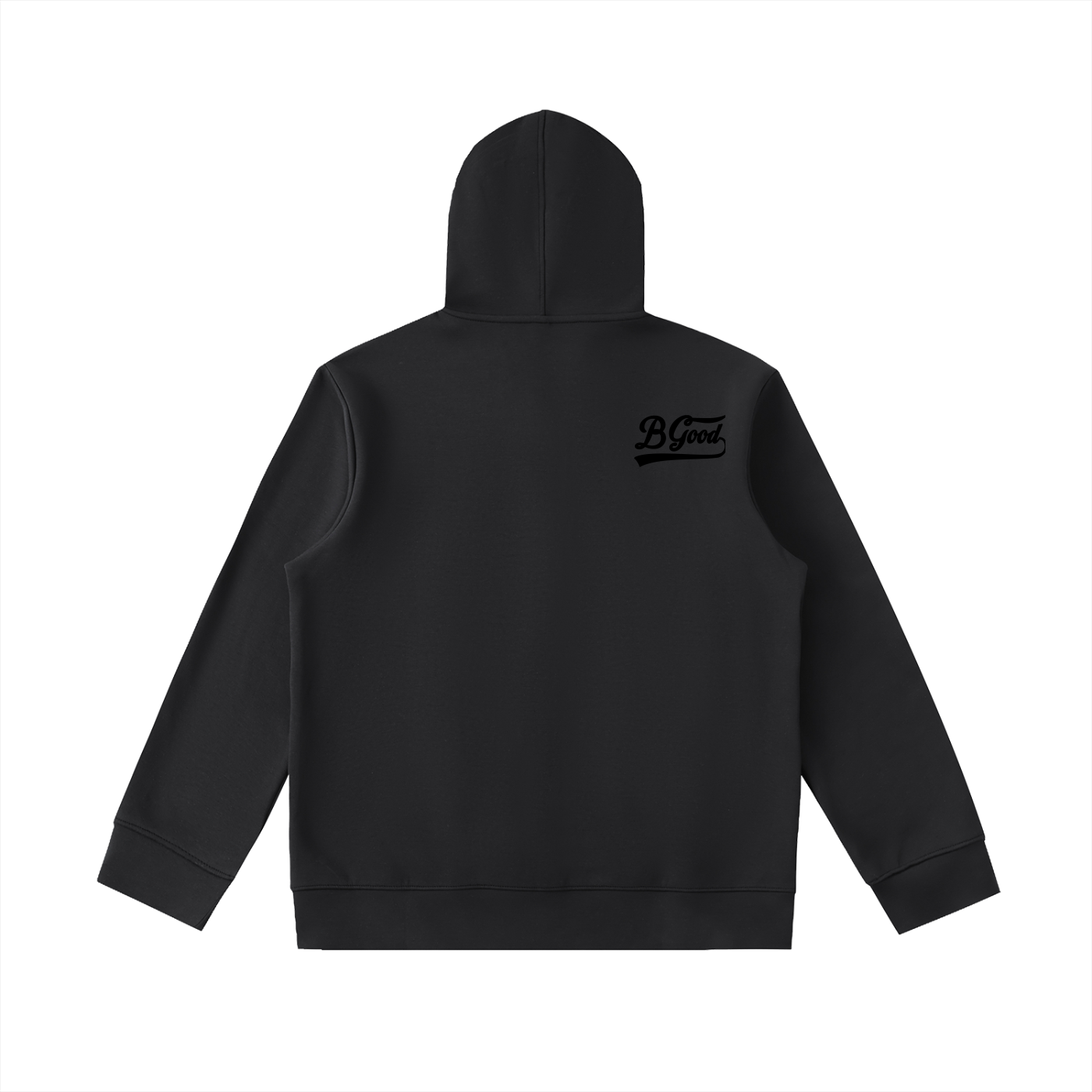 B Good Essential Heavyweight High Neck  Zip-Up Hoodie
