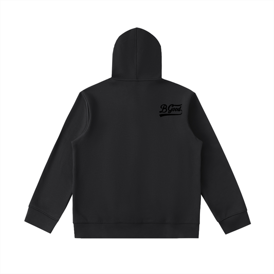 B Good Essential Heavyweight High Neck  Zip-Up Hoodie