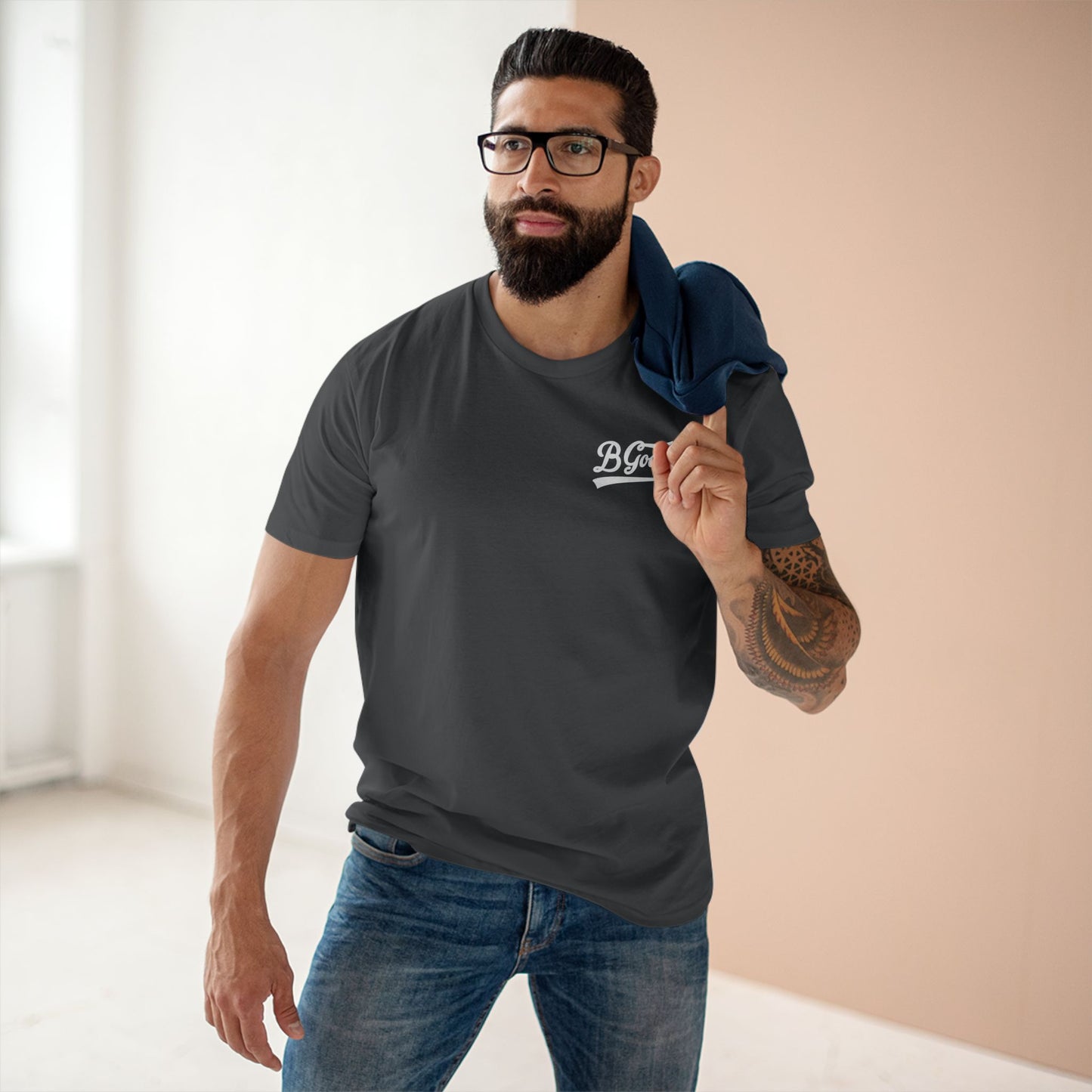 B Good, Stay Out of Trouble Skull Men's Tee