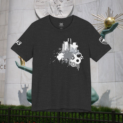 Detroit Grunge 313 Detroit Roots Unisex Jersey Short Sleeve Tee