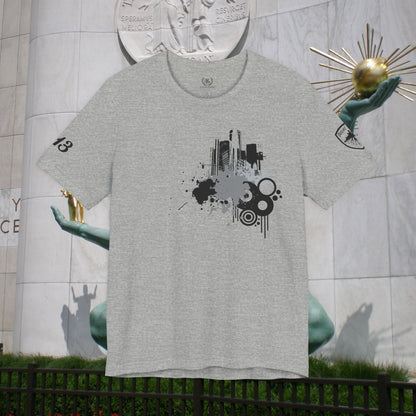 Detroit Grunge 313 Detroit Roots Unisex Jersey Short Sleeve Tee