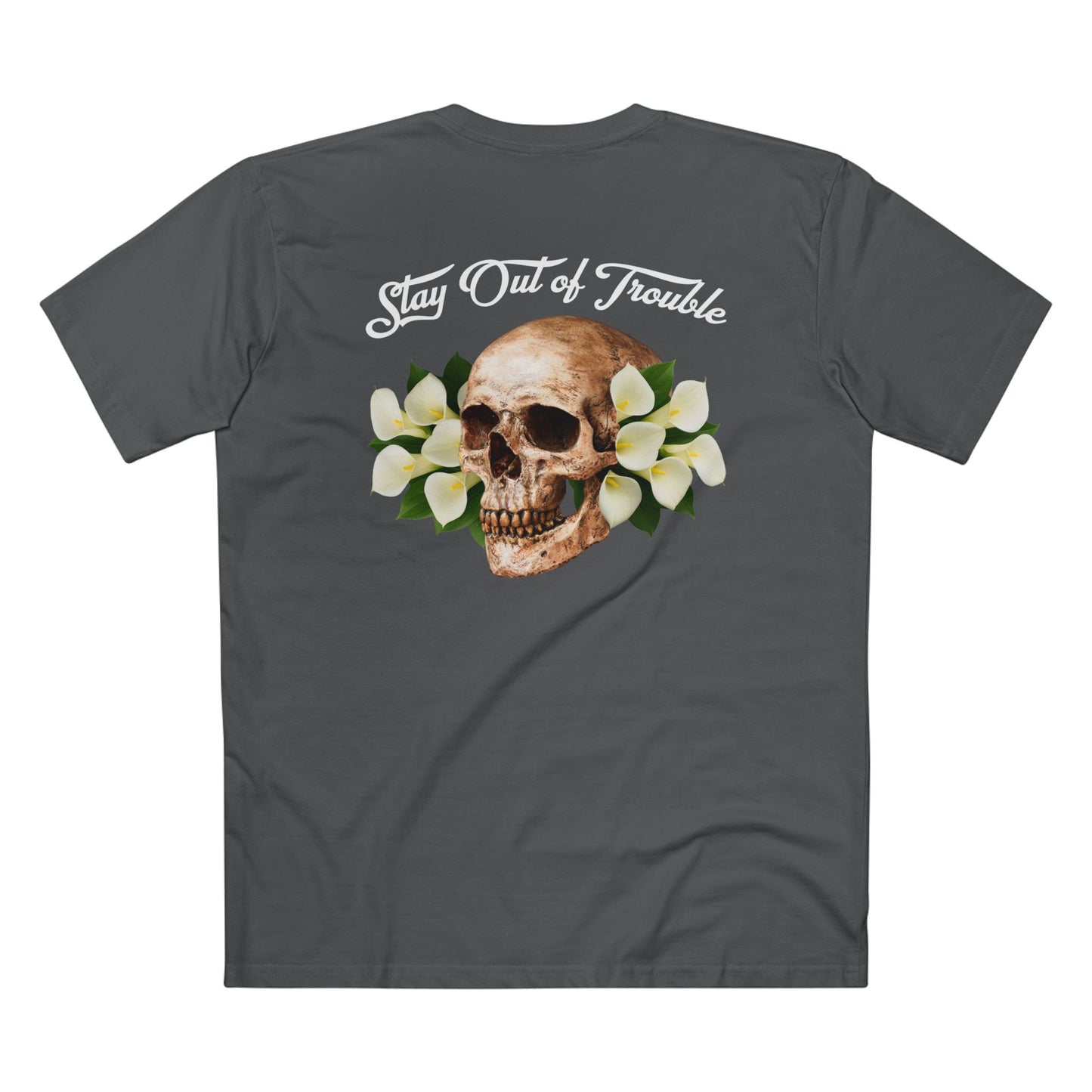 B Good, Stay Out of Trouble Skull Men's Tee