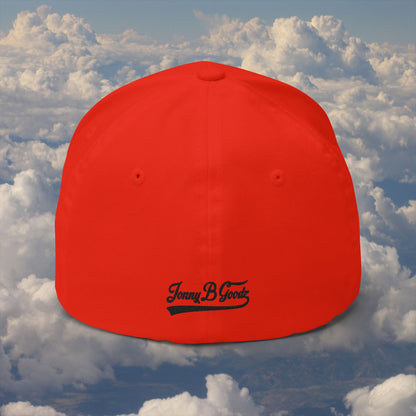 Whatupdoe Black Lettering in Embroidered Fitted Cap in Various Color Combinations