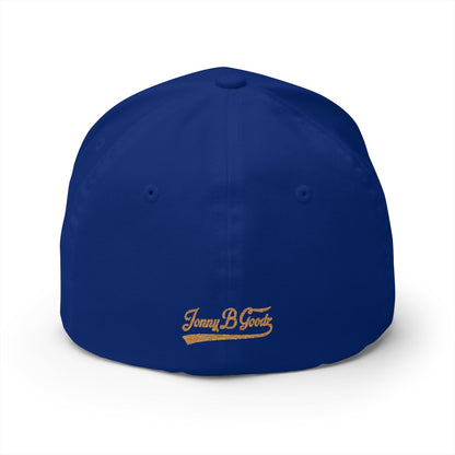 B. Good Fitted Gold Embroidered Cap