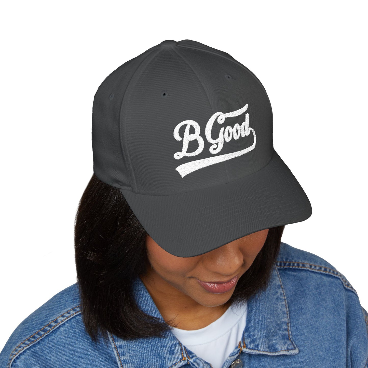 B Good Fitted Embroidery Cap
