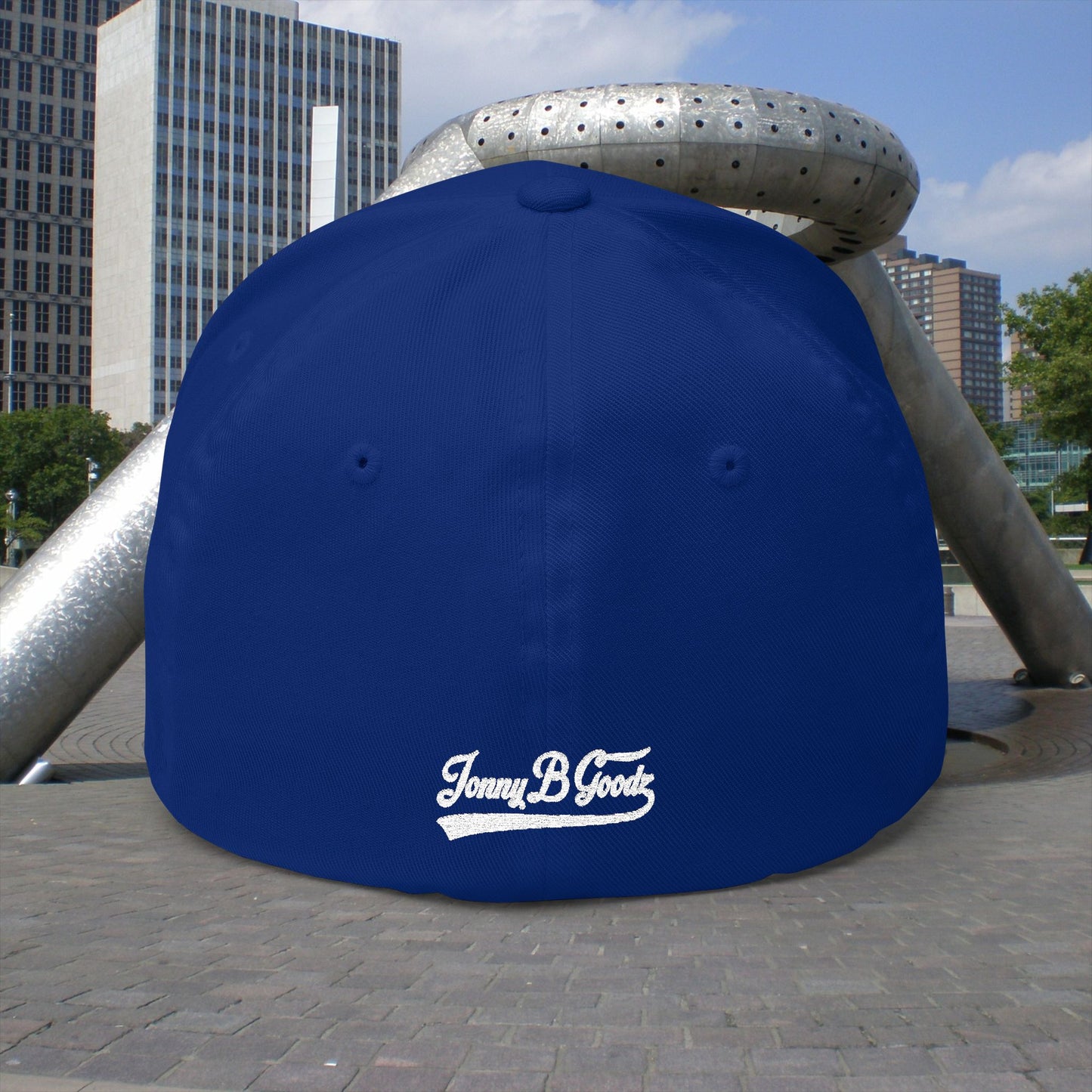 B Good Fitted Embroidery Cap