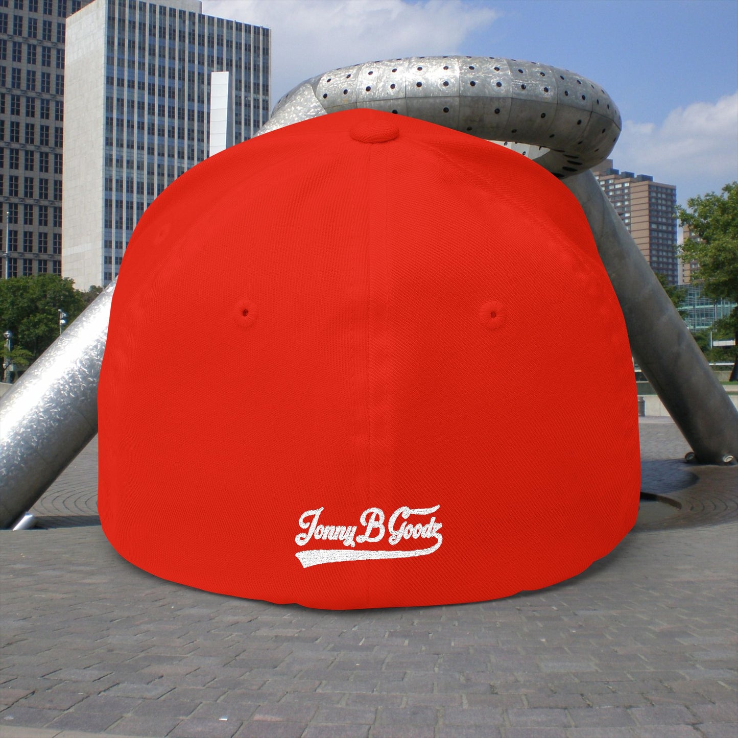 B Good Fitted Embroidery Cap