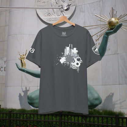 Detroit Grunge 313 Detroit Roots Unisex Jersey Short Sleeve Tee