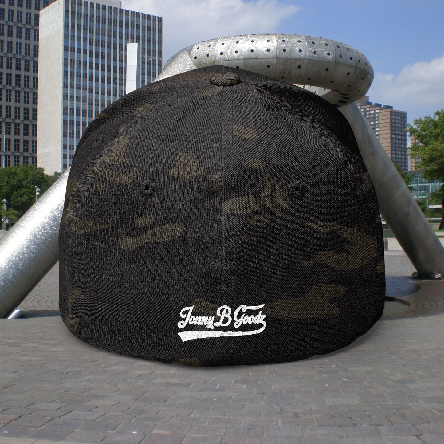 B Good Fitted Embroidery Cap