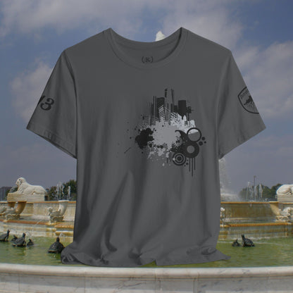 Detroit Grunge 313 Detroit Roots Unisex Jersey Short Sleeve Tee