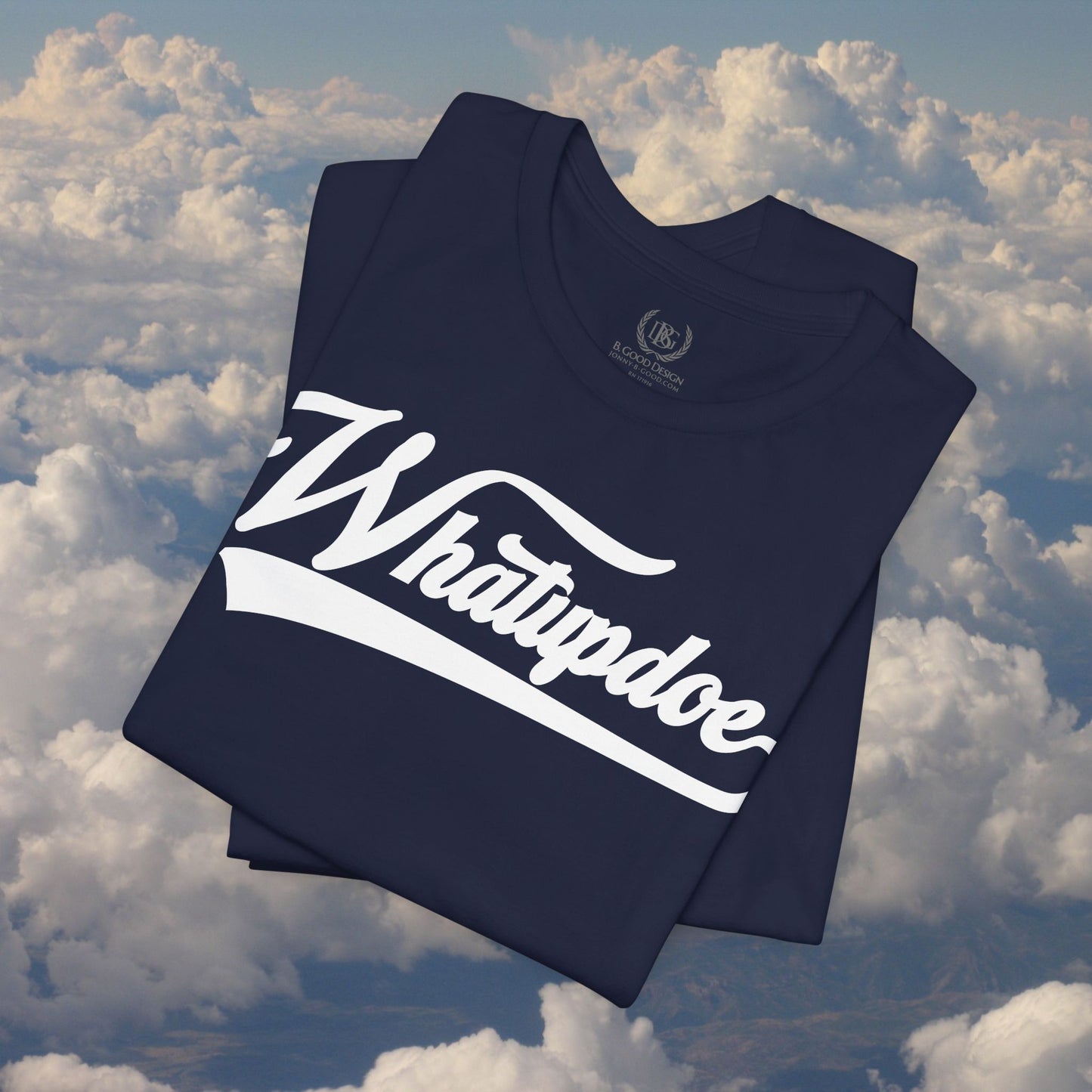 Men's Whatupdoe White lettering Jersey T-Shirt in Various Color Combinations