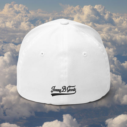 Whatupdoe Black Lettering in Embroidered Fitted Cap in Various Color Combinations