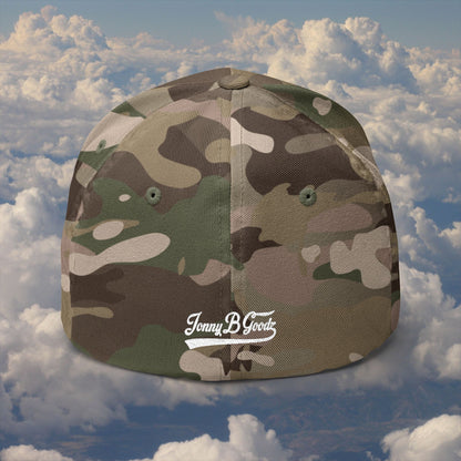 Whatupdoe White Lettering in Embroidered Fitted Cap in Various Color Combinations
