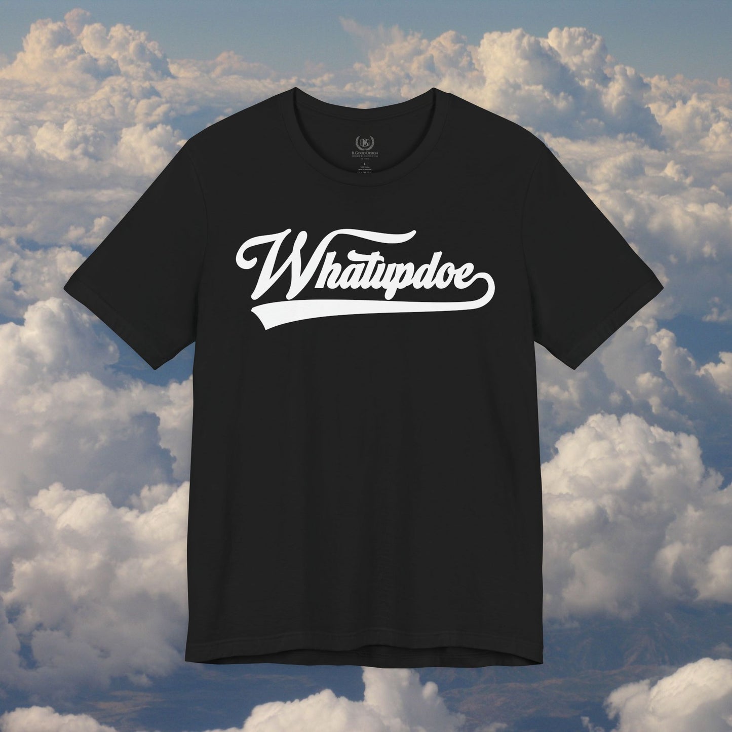 Men's Whatupdoe White lettering Jersey T-Shirt in Various Color Combinations