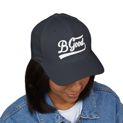 B Good Fitted Embroidery Cap