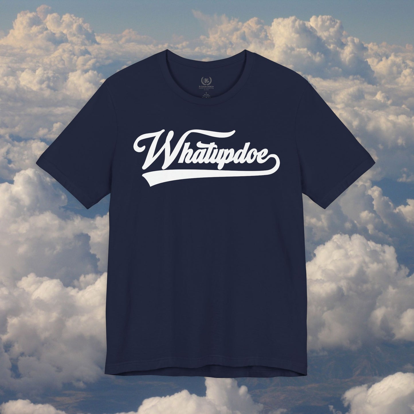 Men's Whatupdoe White lettering Jersey T-Shirt in Various Color Combinations