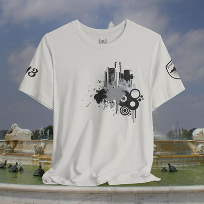 Detroit Grunge 313 Detroit Roots Unisex Jersey Short Sleeve Tee