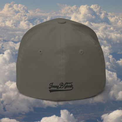 Whatupdoe Black Lettering in Embroidered Fitted Cap in Various Color Combinations