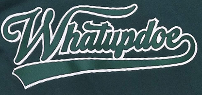 Detroit Whatupdoe Unisex Green & White Sim-Stitch T-Shirt