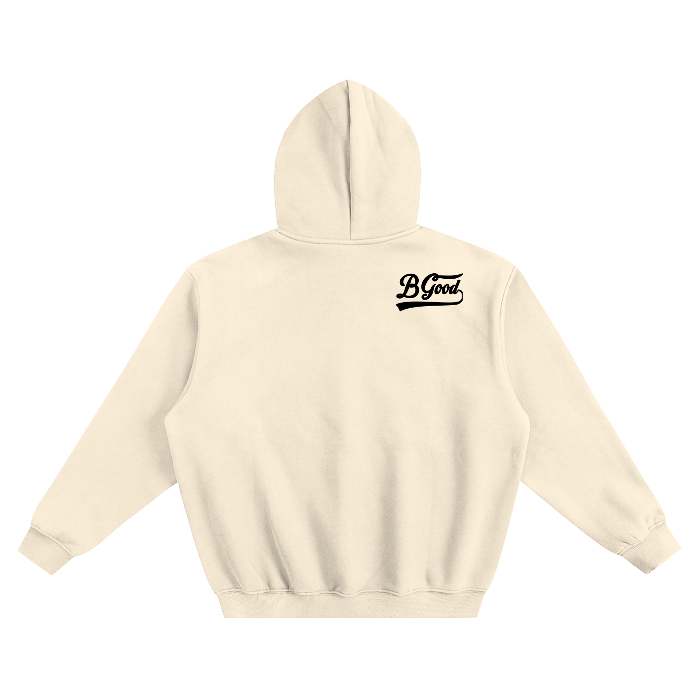 Stay Out of Trouble Skull B Good Fleeced Boxy Hoodie