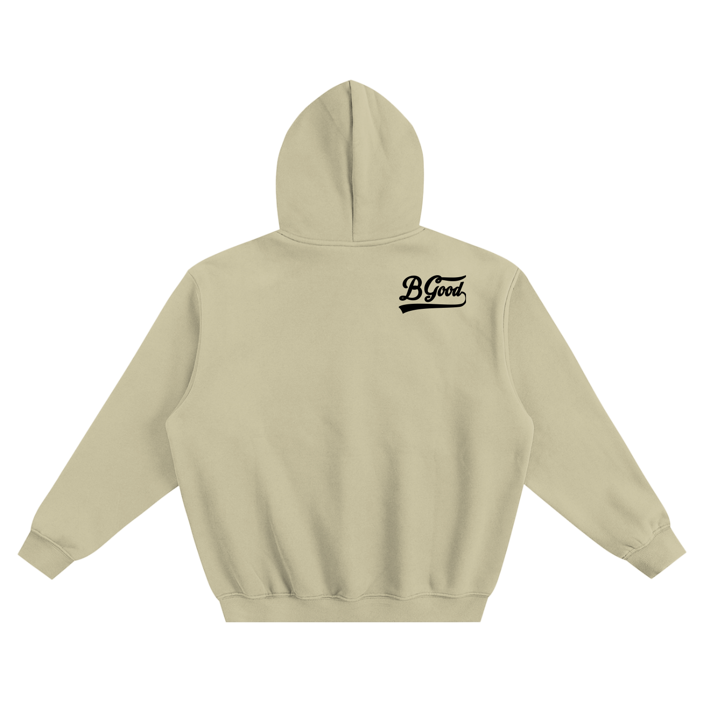 Stay Out of Trouble Skull B Good Fleeced Boxy Hoodie