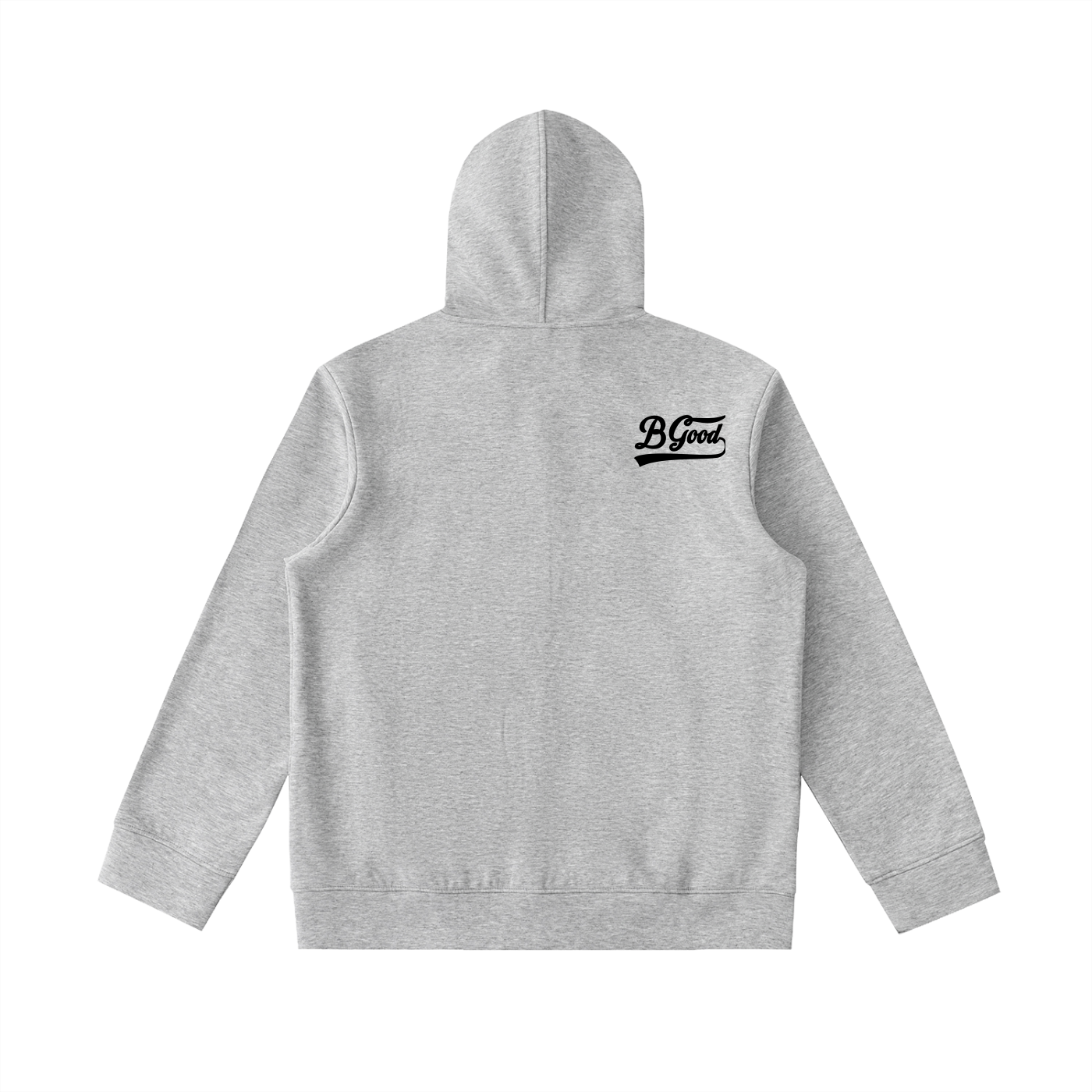 B Good Essential Heavyweight High Neck  Zip-Up Hoodie