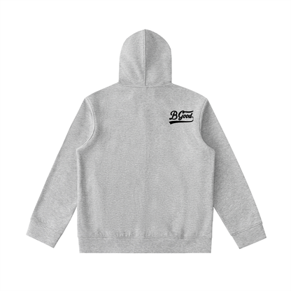 B Good Essential Heavyweight High Neck  Zip-Up Hoodie