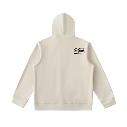 B Good Essential Heavyweight High Neck  Zip-Up Hoodie