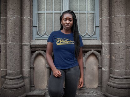 Women's Whatupdoe Gold Lettering T-Shirt in Various Color Combinations