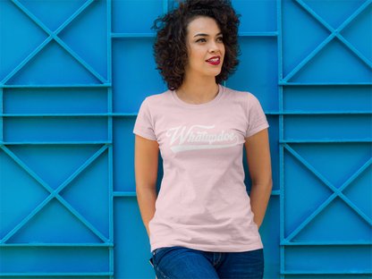 Women's Whatupdoe White Lettering T-Shirt in Various Color Combinations