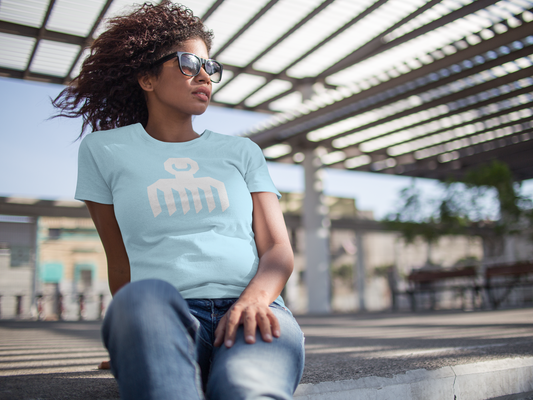 Women's Duafe Adinkra Symbol Tee